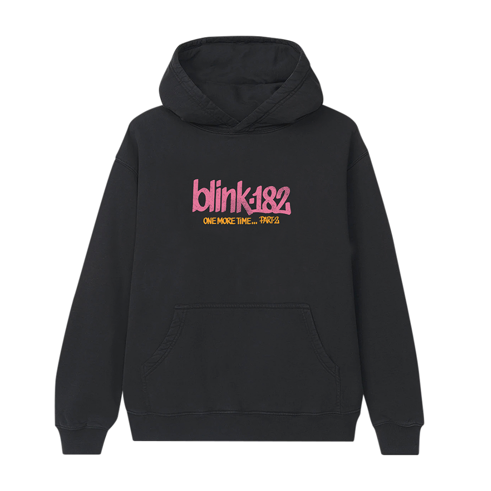 blink-182-one-more-time-part-2-hoodie-noir-taille-m image 1