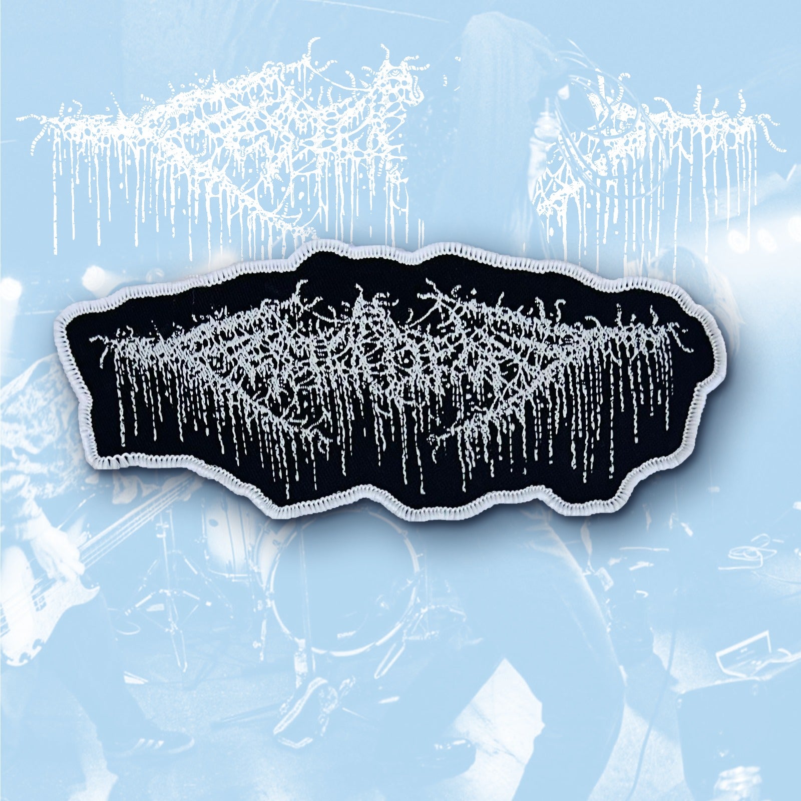 783punx-festerdecay-logo-petit-patch-tiss-bordure-noire image 4