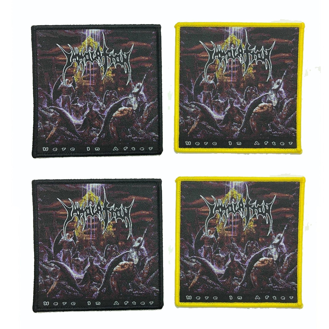 immolation-here-in-after-patch-tiss-bordure-jaune image 1
