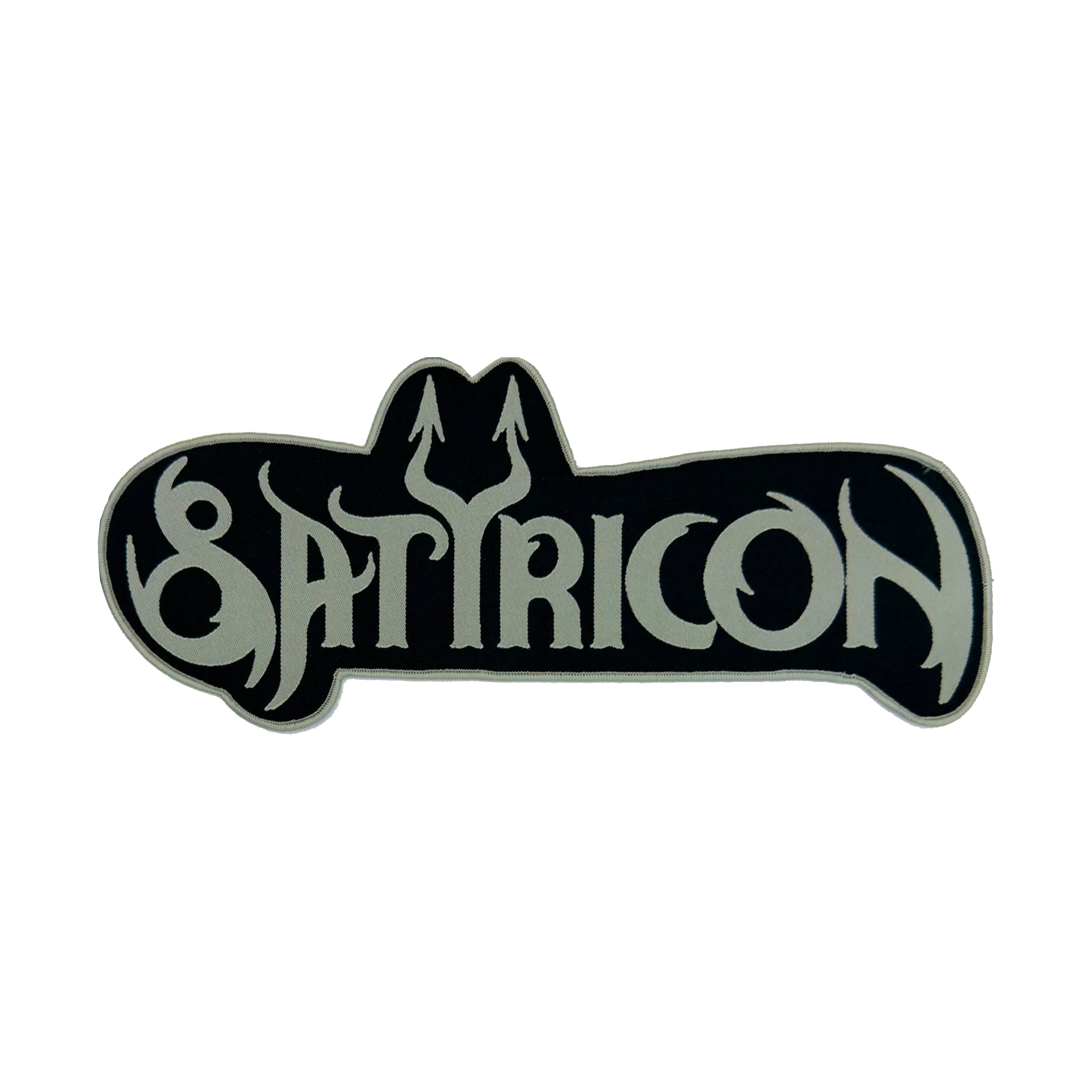 783punx-oversized-patch-satyricon-logo-patch-dos-bordure-noire image 4