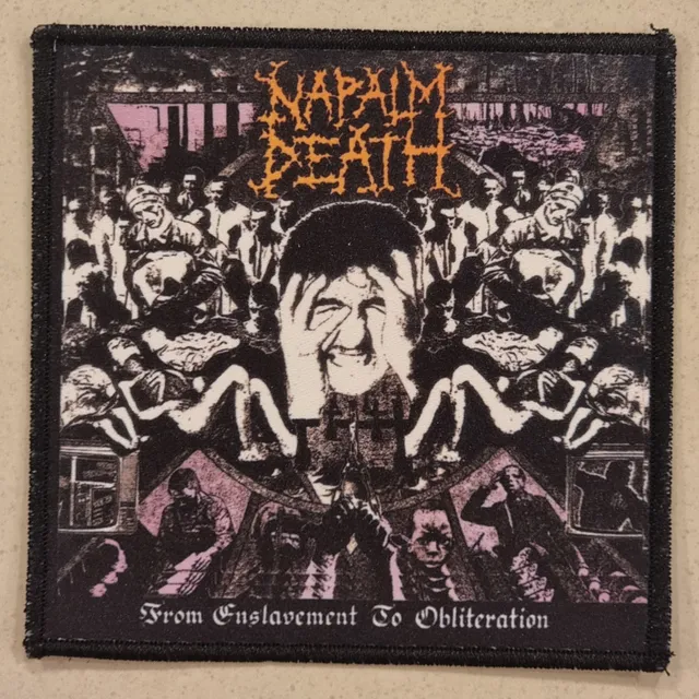 napalm-death-enslavement-obliteration-patch-grindcore image 1