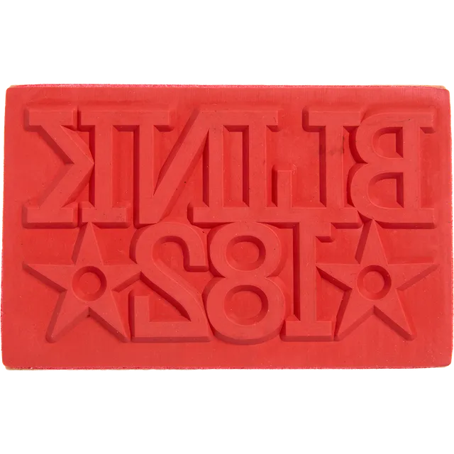 blink-182-dude-ranch-tampon-bois-logo image 1