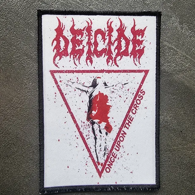 deicide-once-upon-the-cross-patch-tiss image 1