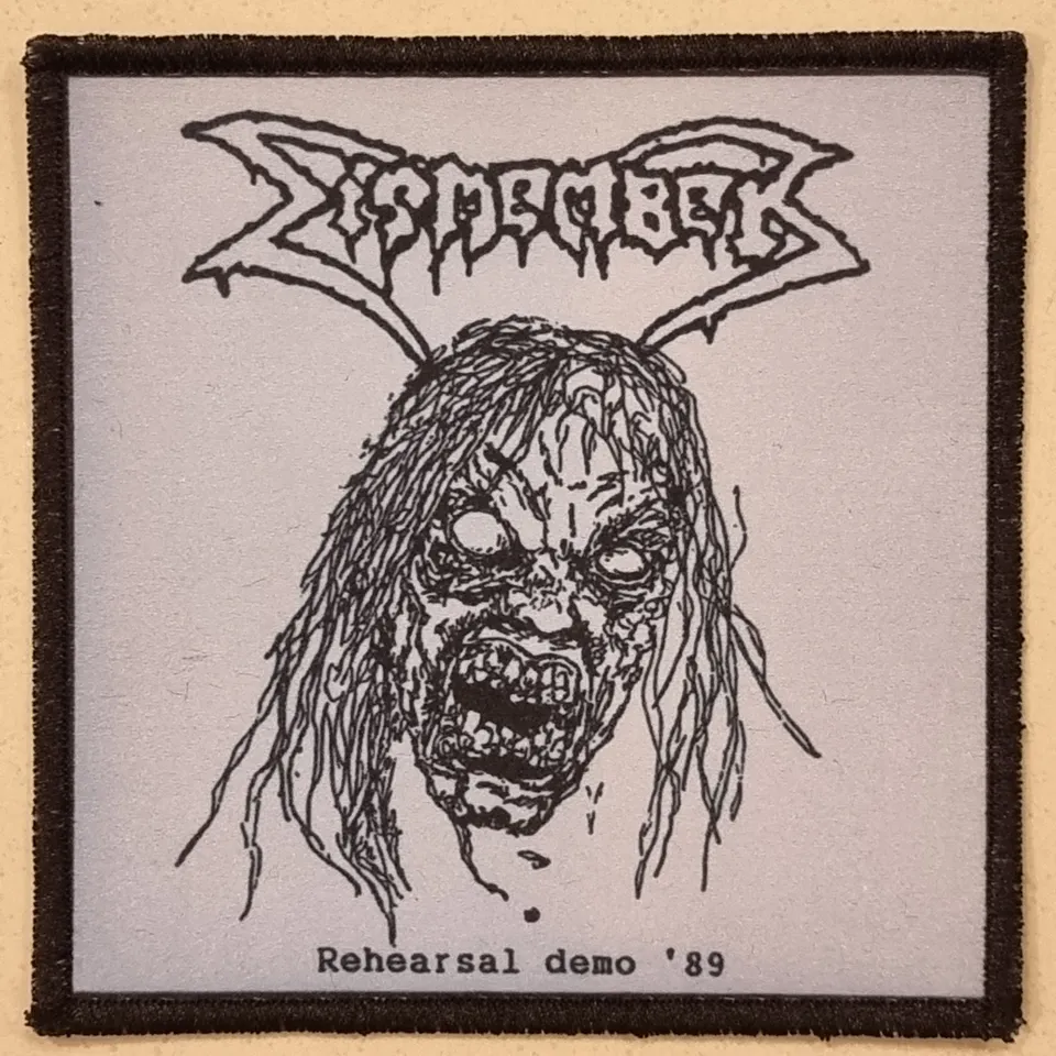 dismember-rehearsal-demo-89-patch-petit-format-coudre image 1