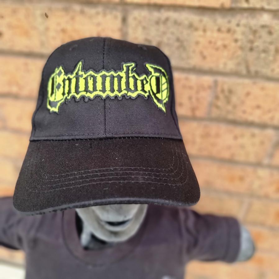 783punx-entombed-logo-glow-casquette-baseball-phosphorescente image 1