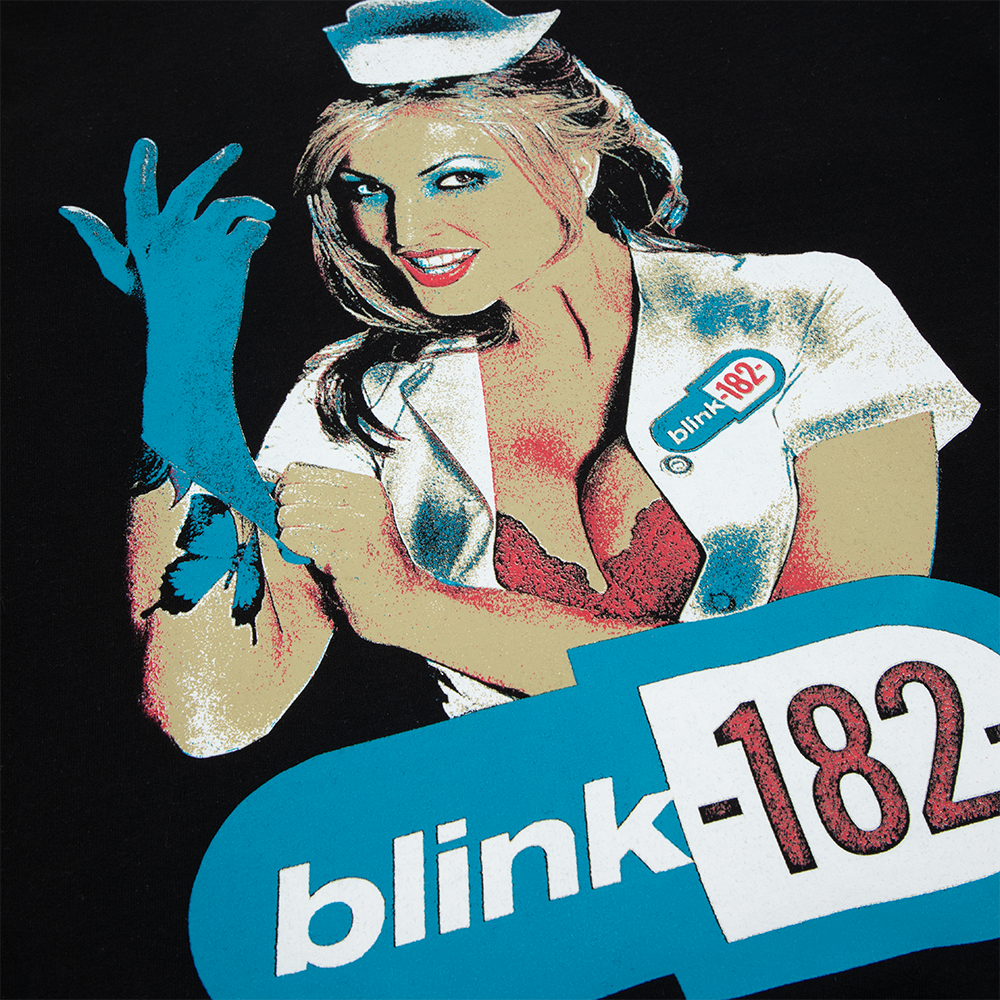 blink-182-enema-of-the-state-sweat-col-rond-noir image 4