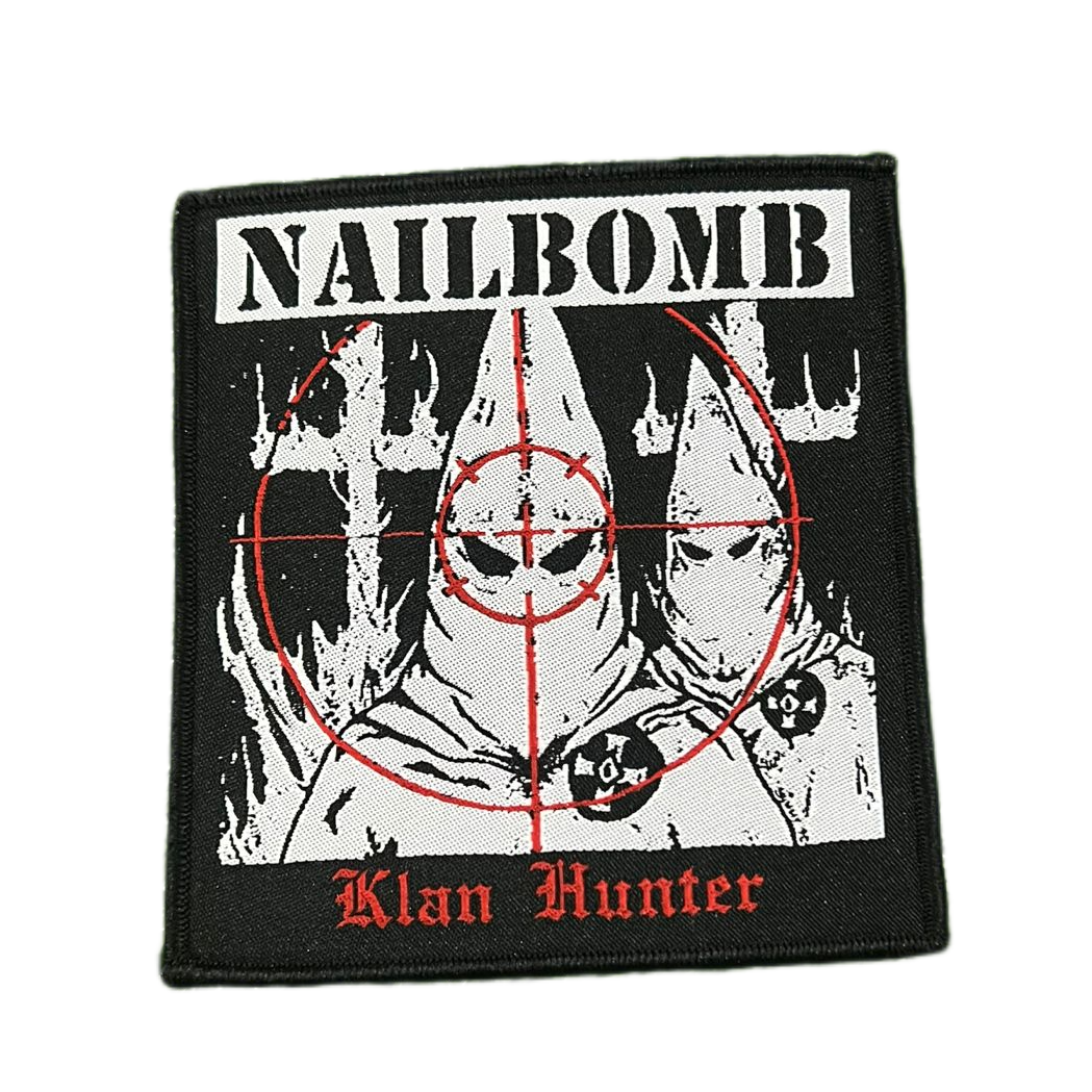 nailbomb-klan-hunter-patch-thermocollant-bordure-noire image 2
