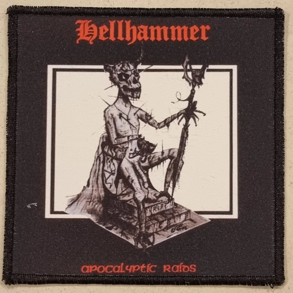 hellhammer-apocalyptic-raids-patch-tiss-metal-coudre image 1