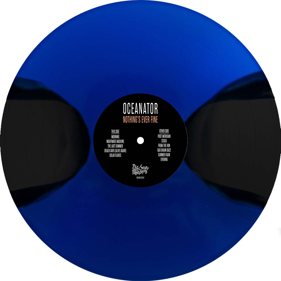 oceanator-nothing-s-ever-fine-lp-orange-transparent image 2