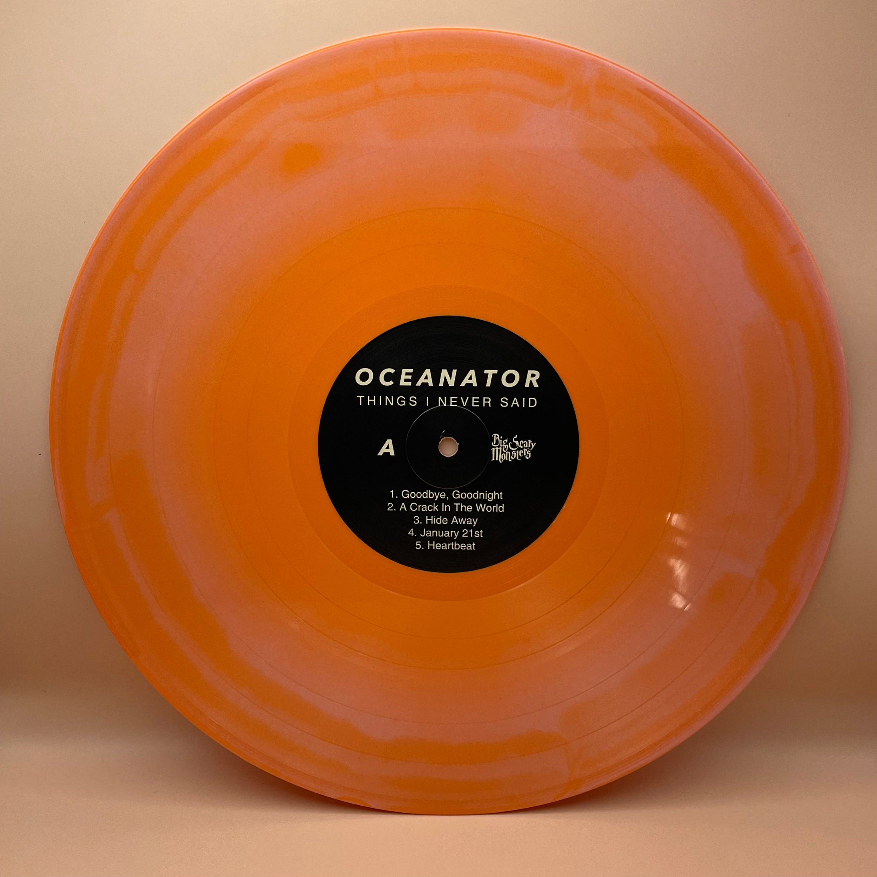 big-scary-monsters-oceanator-things-i-never-said-vinyle-lp-orange image 2