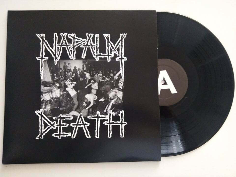 783punx-napalm-death-live-in-london-vinyle-lp-bootleg-1987 image 1