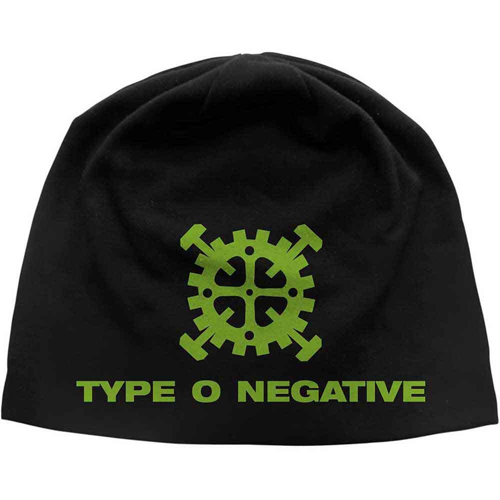 type-o-negative-gear-logo-bonnet-noir image 1