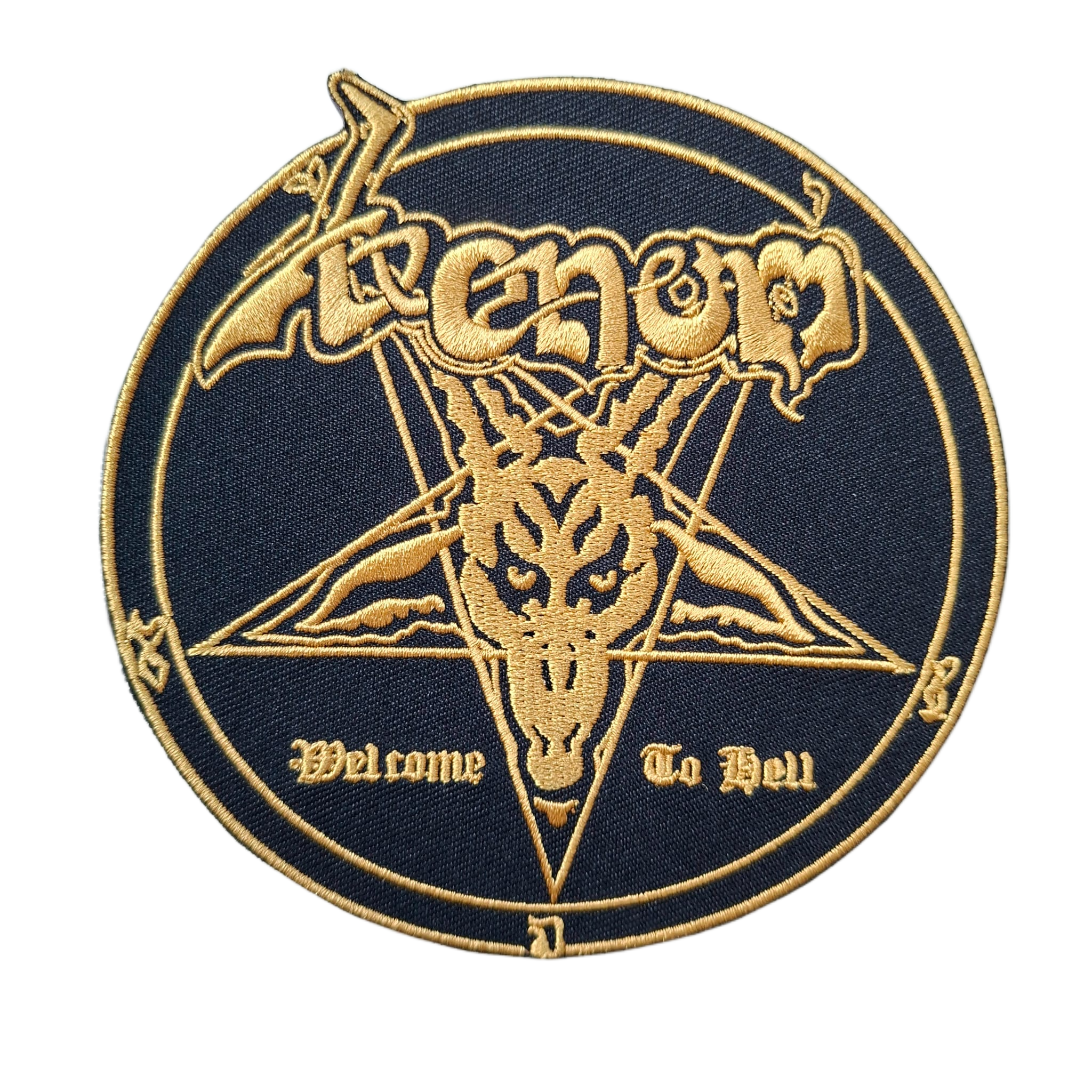 venom-welcome-to-hell-patch-cusson-brod-or image 1