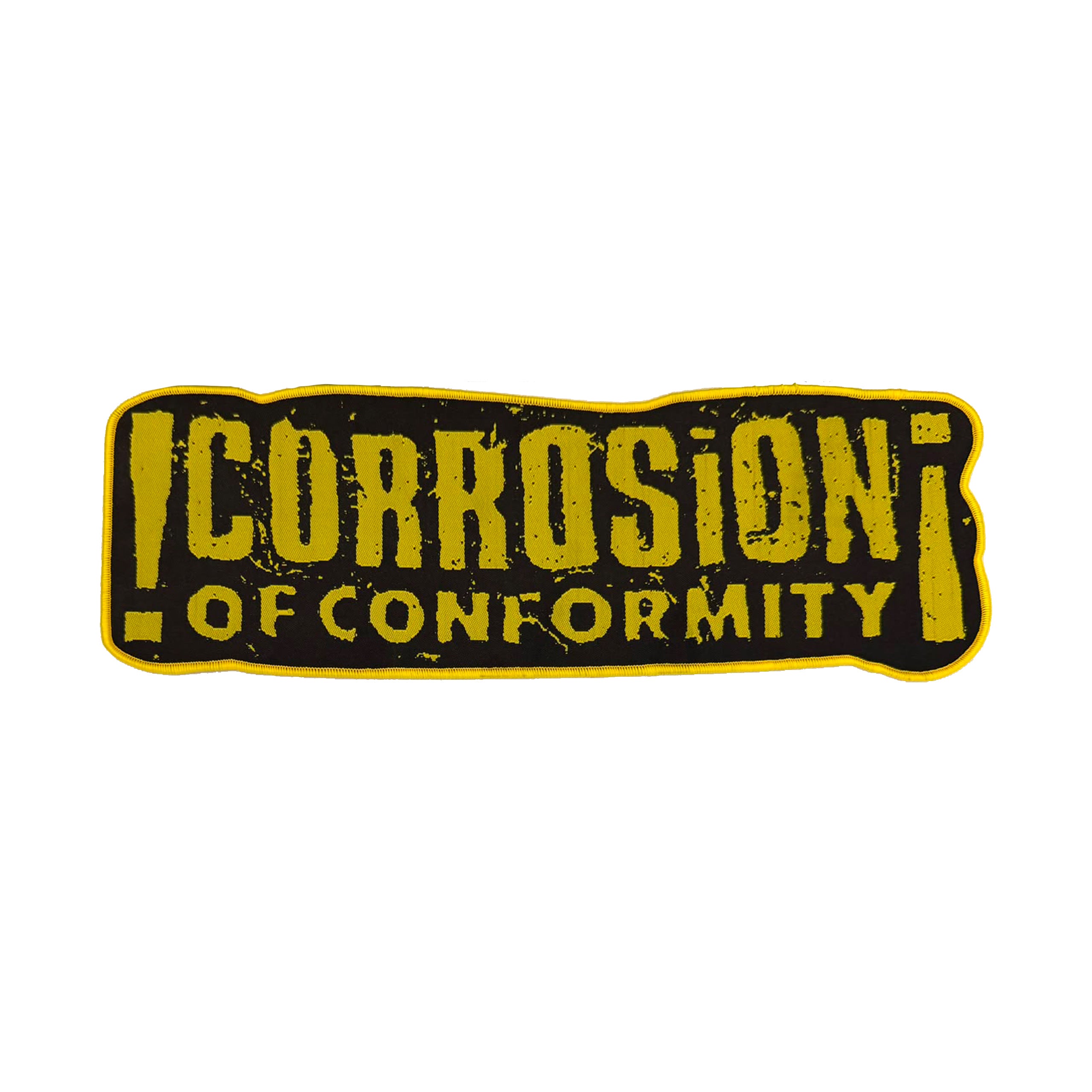 783punx-oversized-patch-corrosion-of-conformity-logo-tiss-bordure-noire image 4