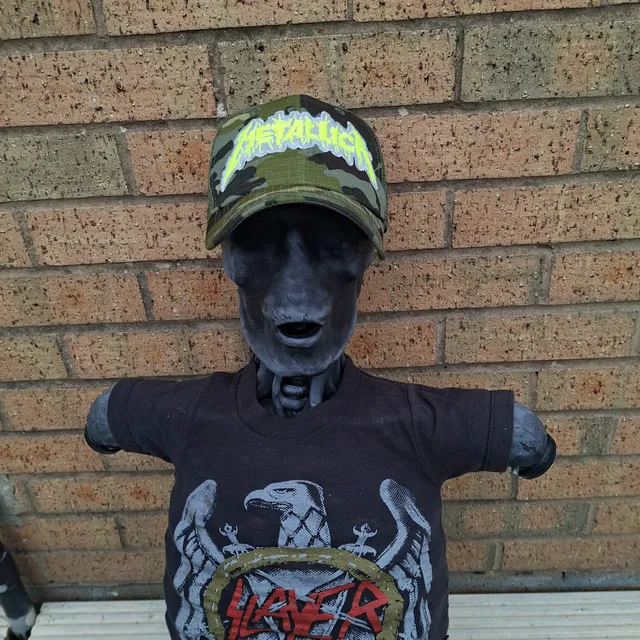 783punx-metallica-splatter-casquette-trucker-camo-vert image 1