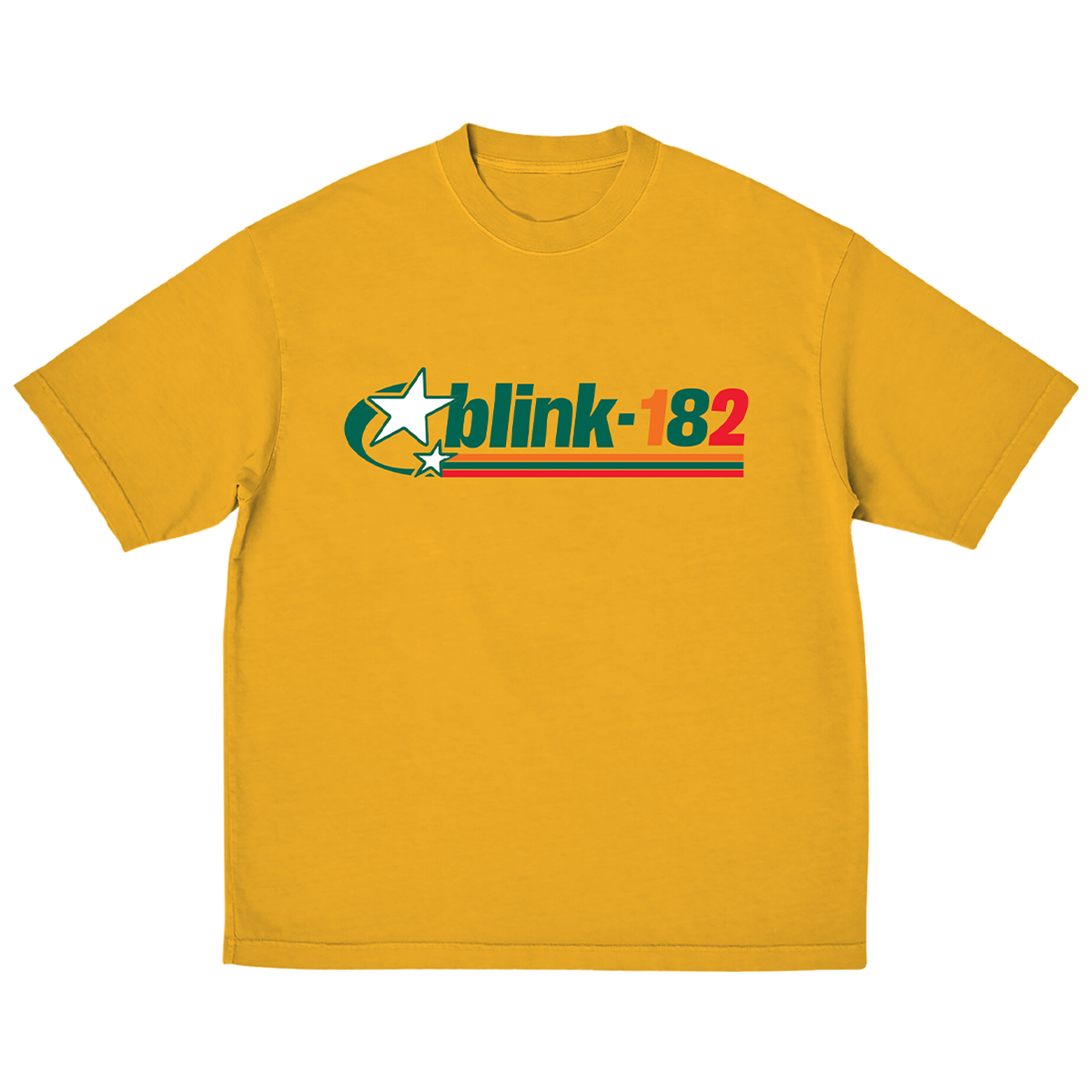 blink-182-7-11-gold-star-t-shirt-dor-unisexe-graphique image 1