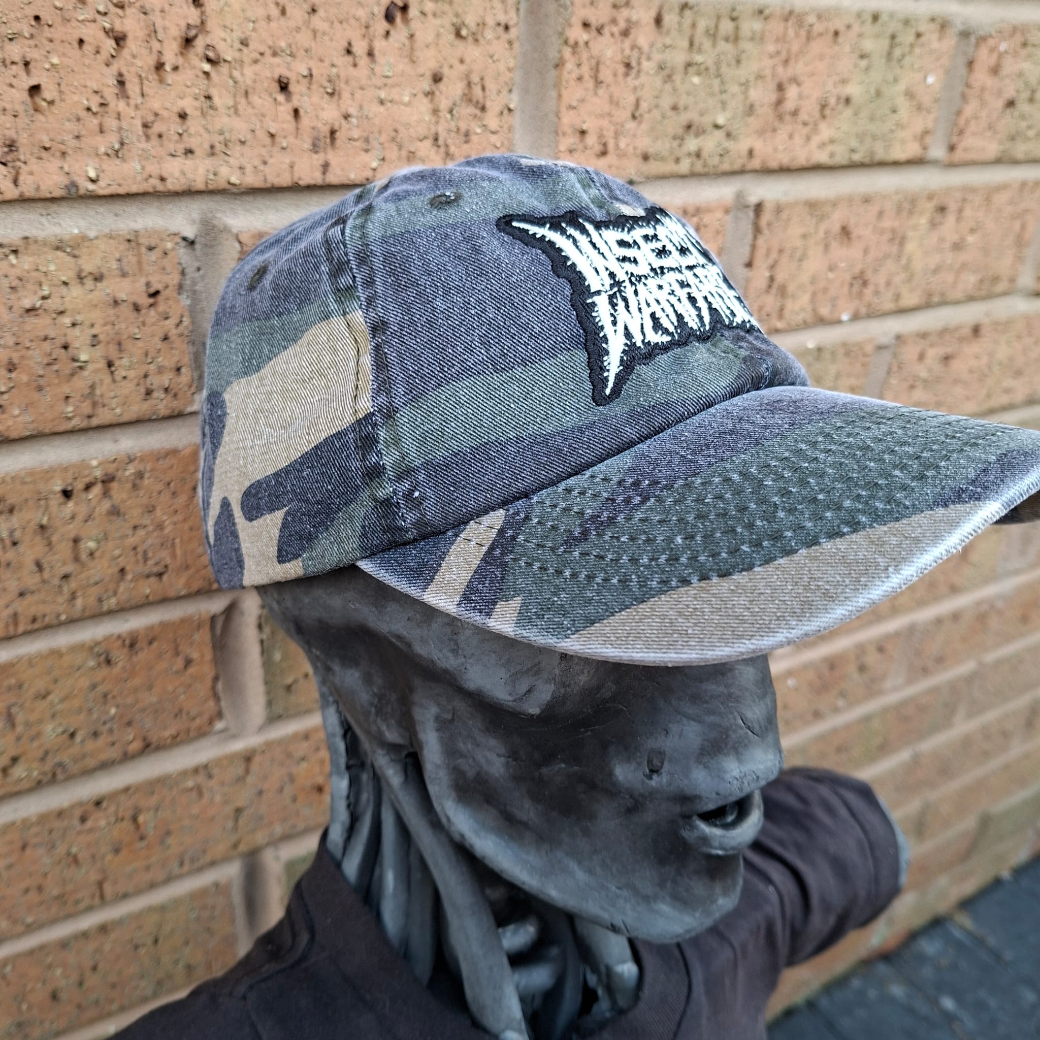 insect-warfare-logo-casquette-dad-cap-camo-phospho image 3
