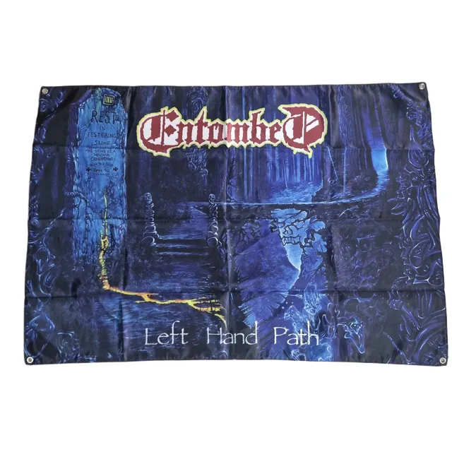 entombed-left-hand-path-drapeau-poster-tissu-100x70 image 1