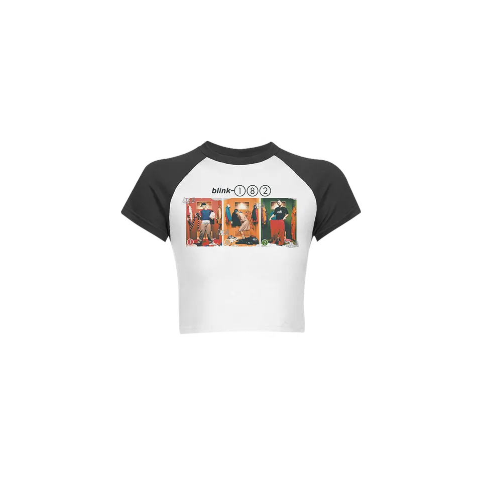 blink-182-toypaj-changing-room-t-shirt-crop-top-baby-tee image 1