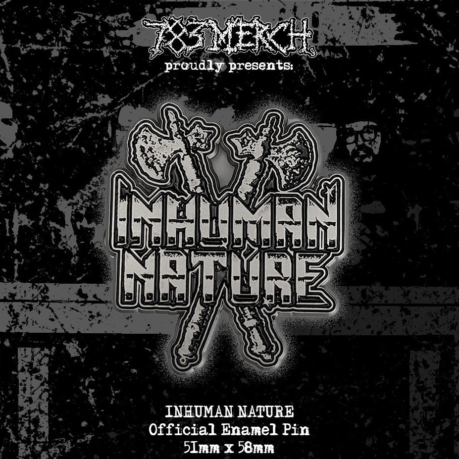 783punx-inhuman-nature-logo-pin-s-mail-plaqu-nickel image 2