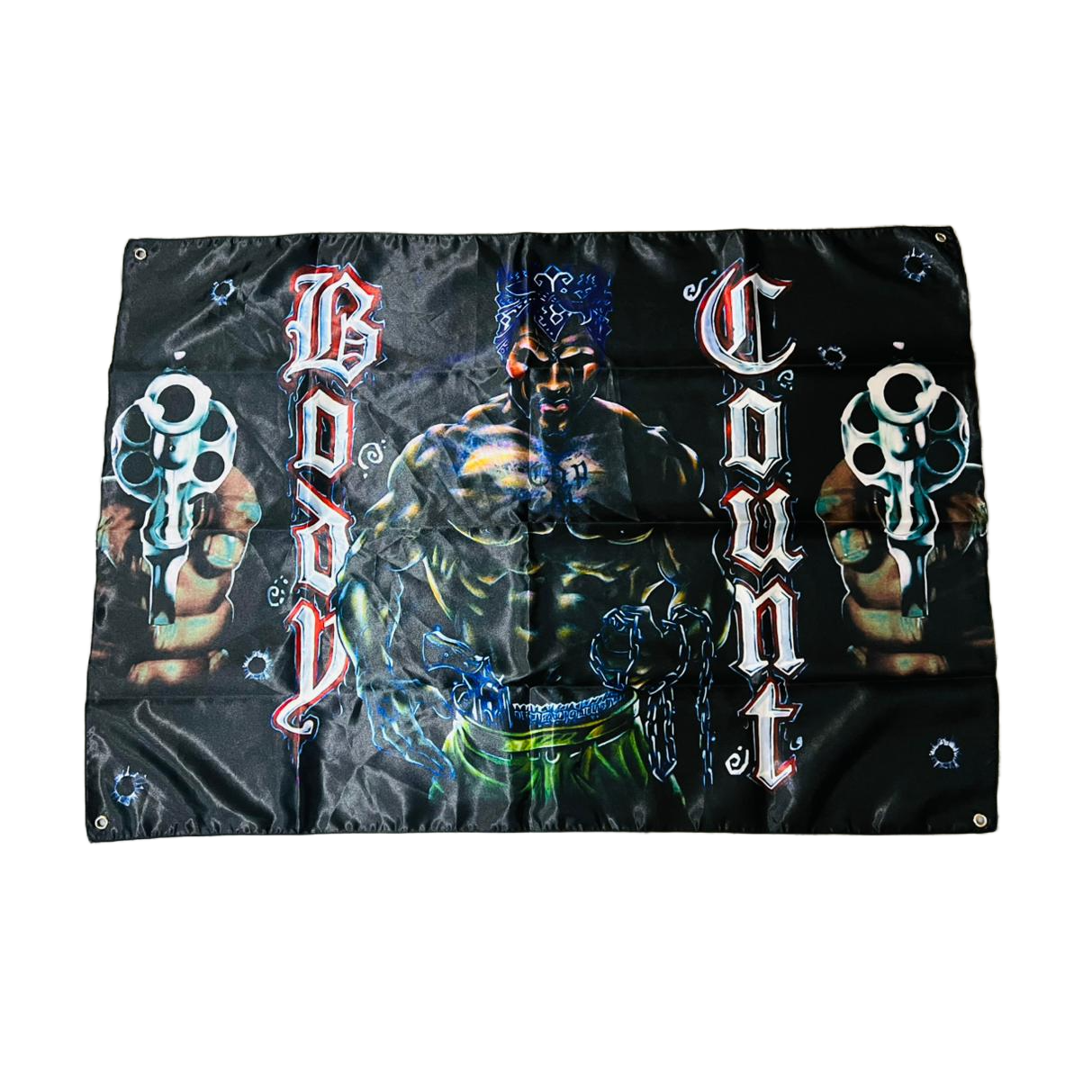 body-count-cop-killer-drapeau-poster-textile-100x70-cm image 1