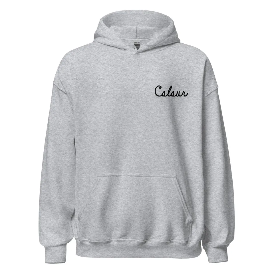 colour-chutes-hoodie-sweat-noir-taille-l image 1