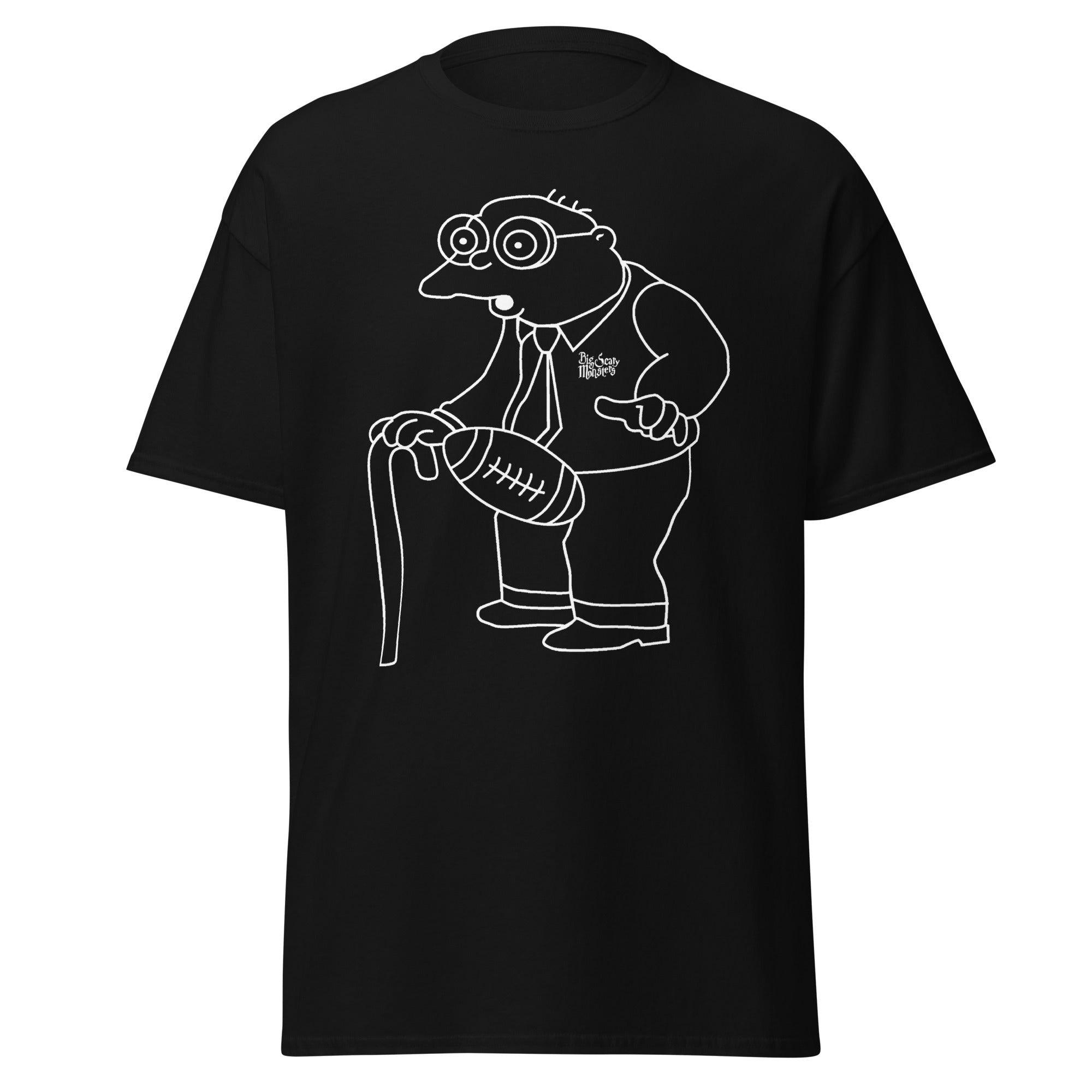 man-hit-by-football-t-shirt-noir-coton-taille-l image 8