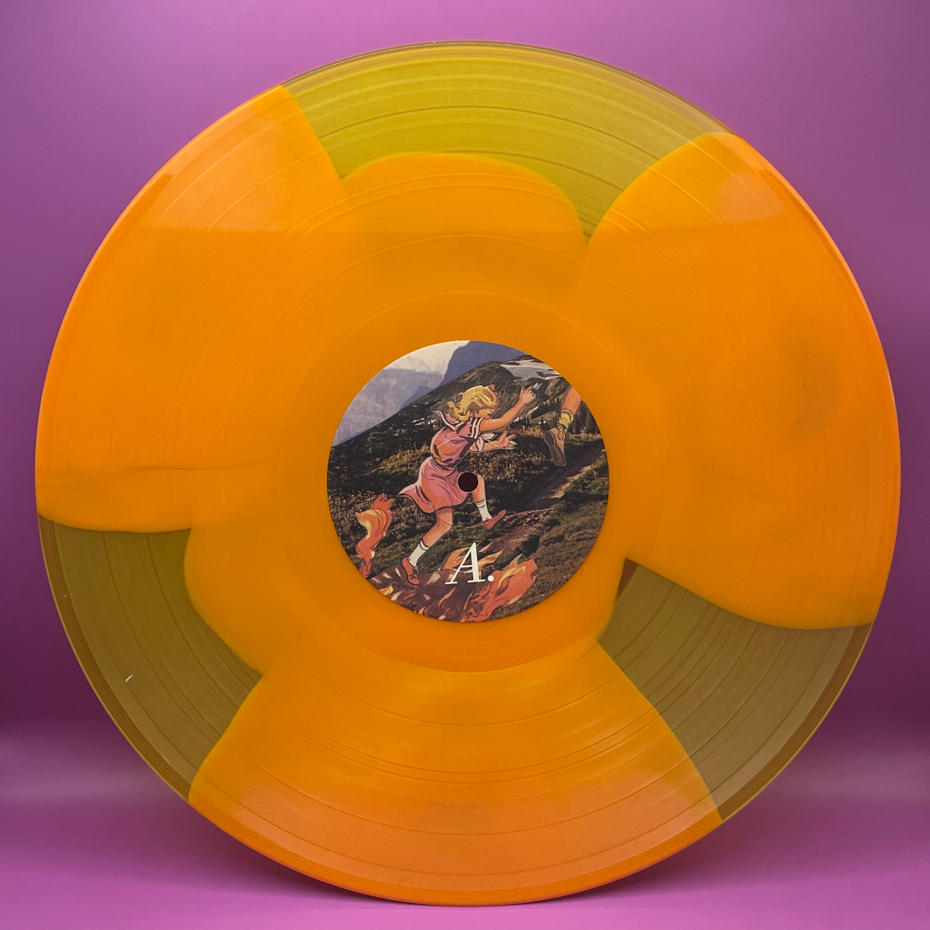 lakes-start-again-vinyle-jaune-orange-lp-emo image 2