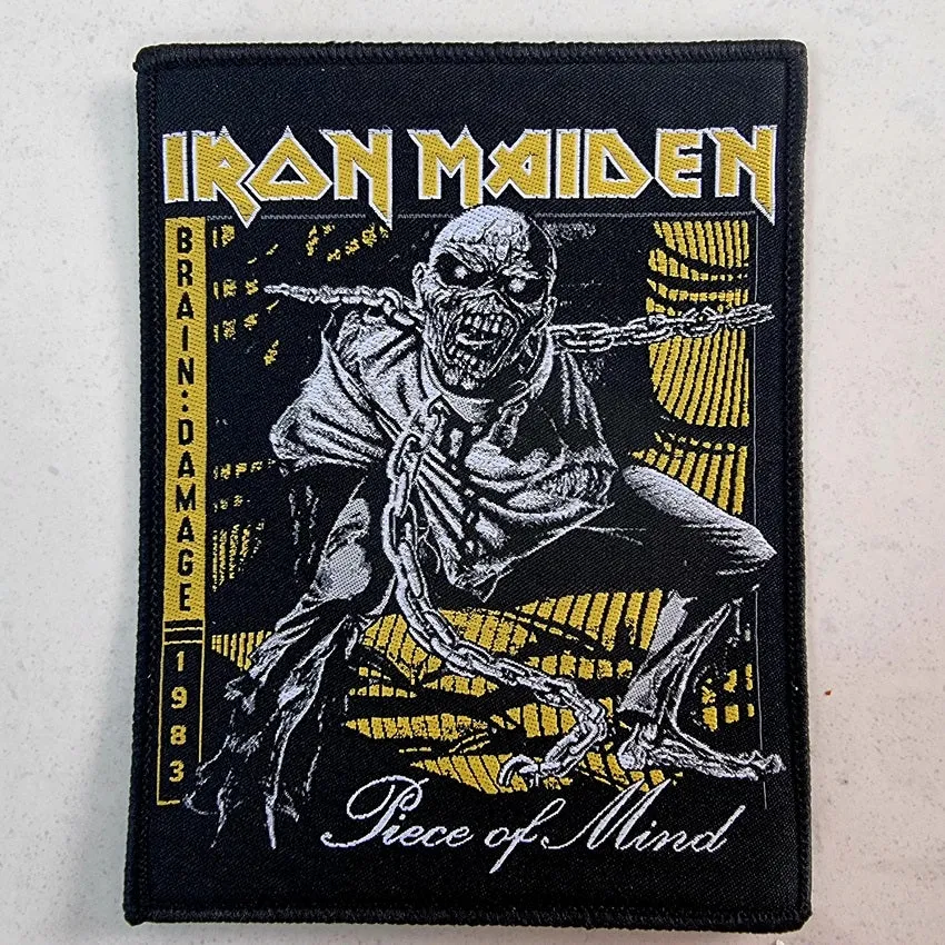 iron-maiden-piece-of-mind-cusson-tiss-brain-damage-1983 image 1