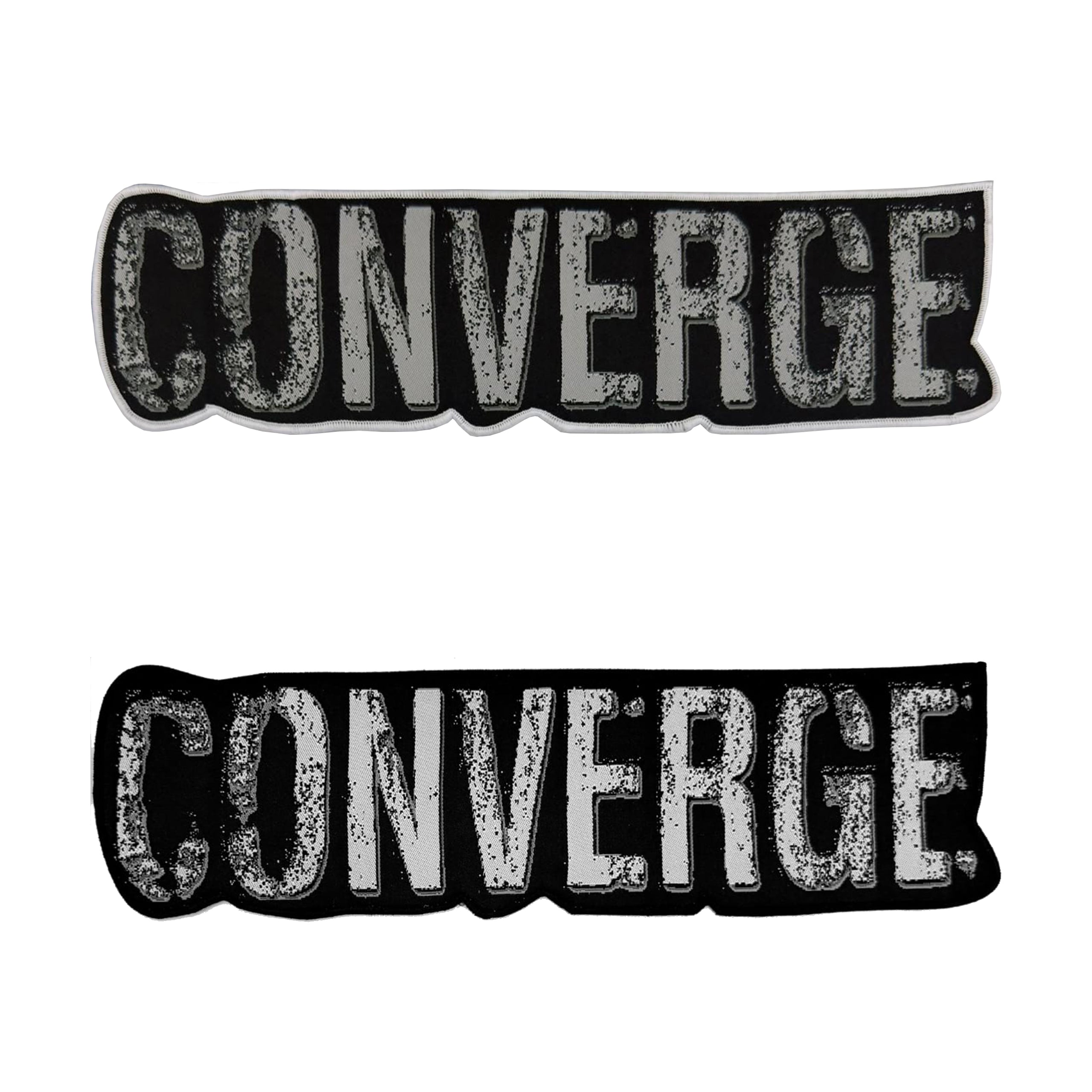 converge-logo-patch-tiss-oversized-bordure-noire-30-cm image 1