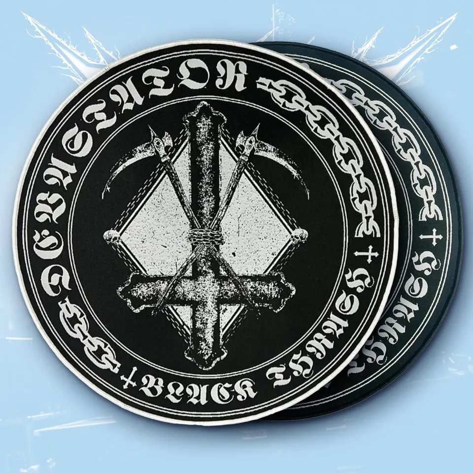 783punx-devastator-sigil-backpatch-tiss-bord-noir image 1
