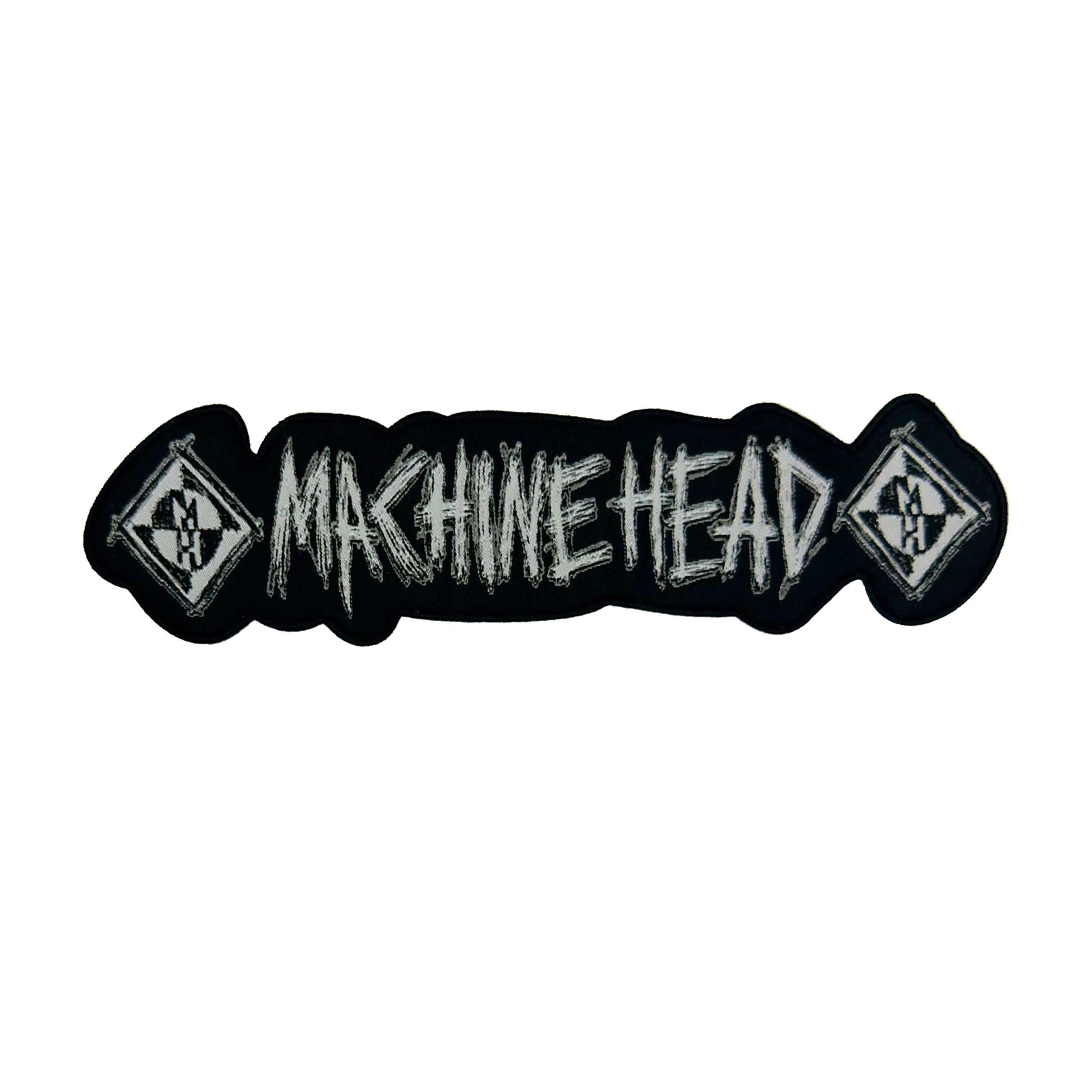 machine-head-logo-cusson-tiss-oversize-bord-noir image 2