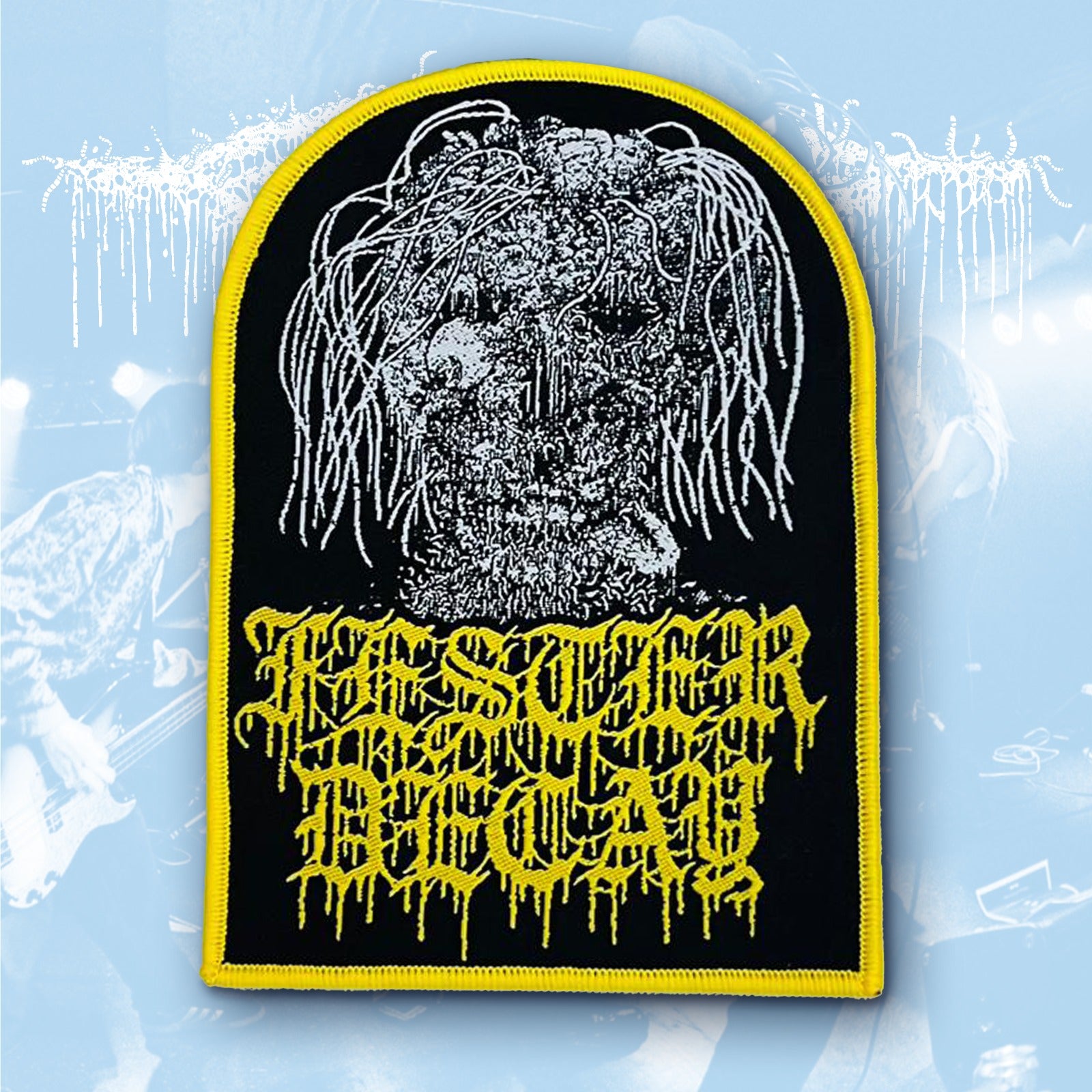 783punx-festerdecay-carcasses-revenge-patch-tiss-bordure-noire image 6