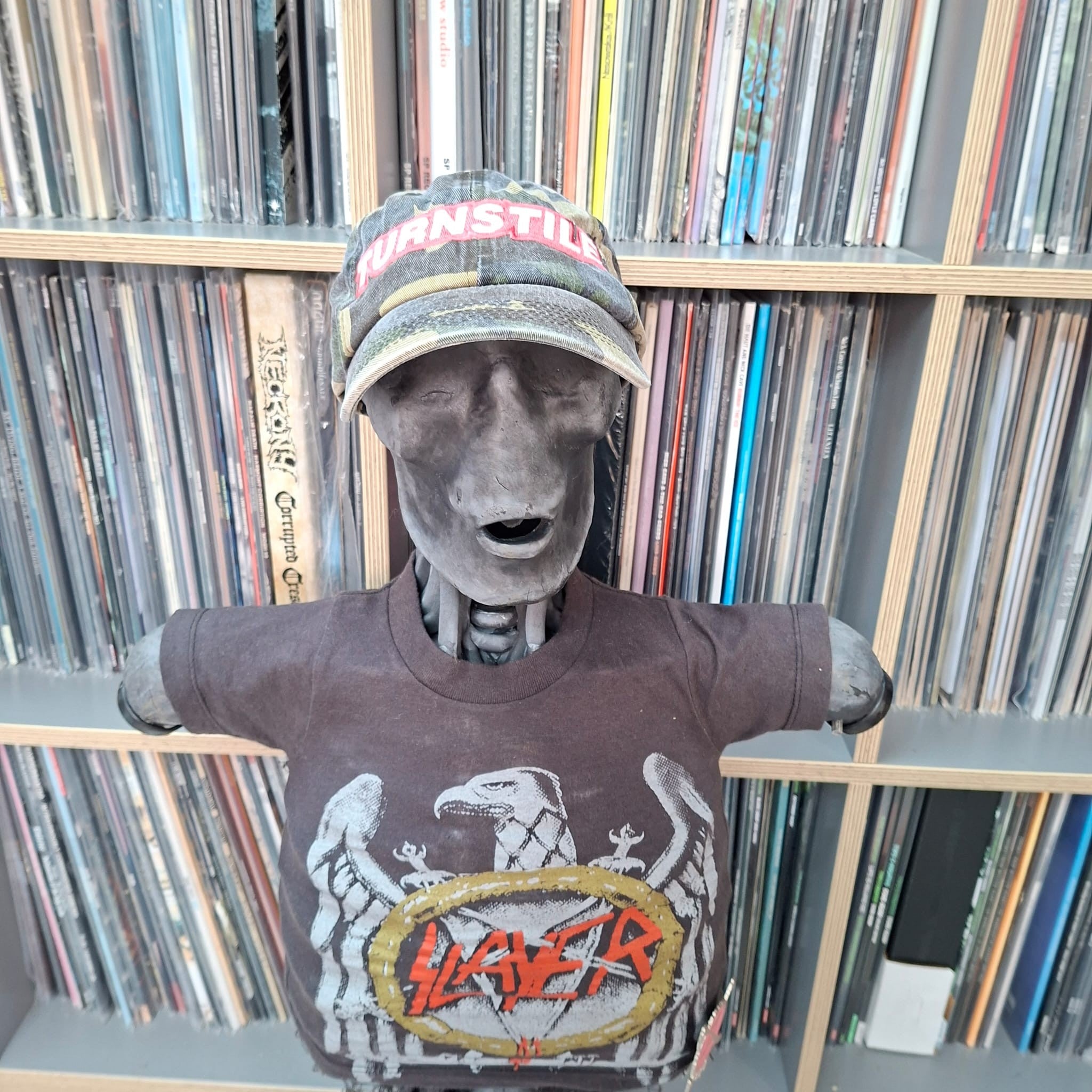turnstile-logo-casquette-dad-camo-vert-phosphorescent image 2