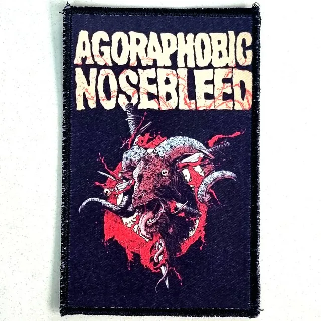 agoraphobic-nosebleed-goat-patch-brod-coudre image 1